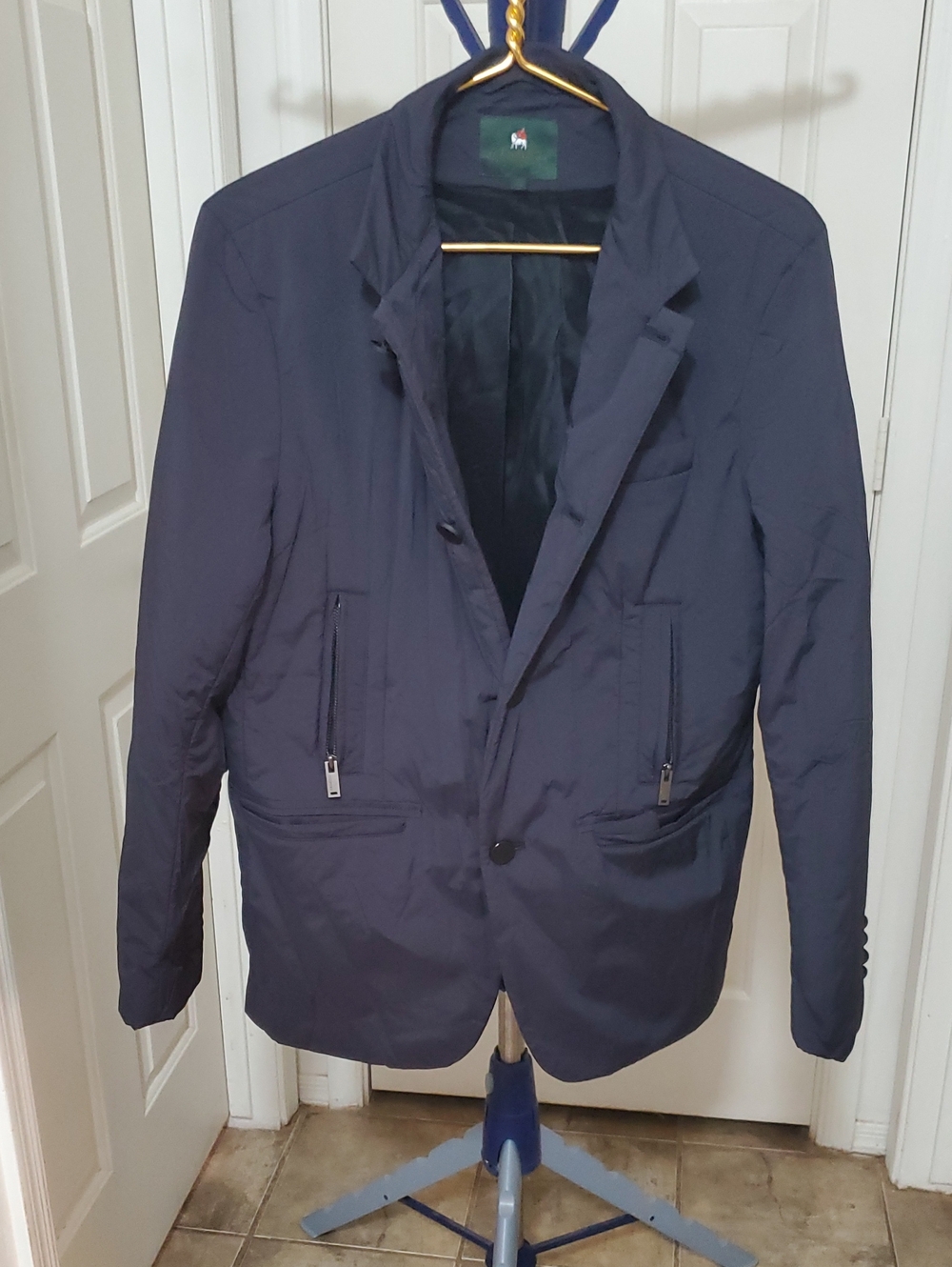 Men's Navy Sport Blazer - Brand Not Visible
